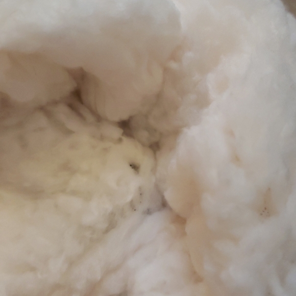 Black Faux Sherpa Knit Slipper Socks with Fairisle Deer Pattern & Traction Dots - Picture 4 of 5